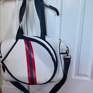 Queen of the court neoprene tennis bag